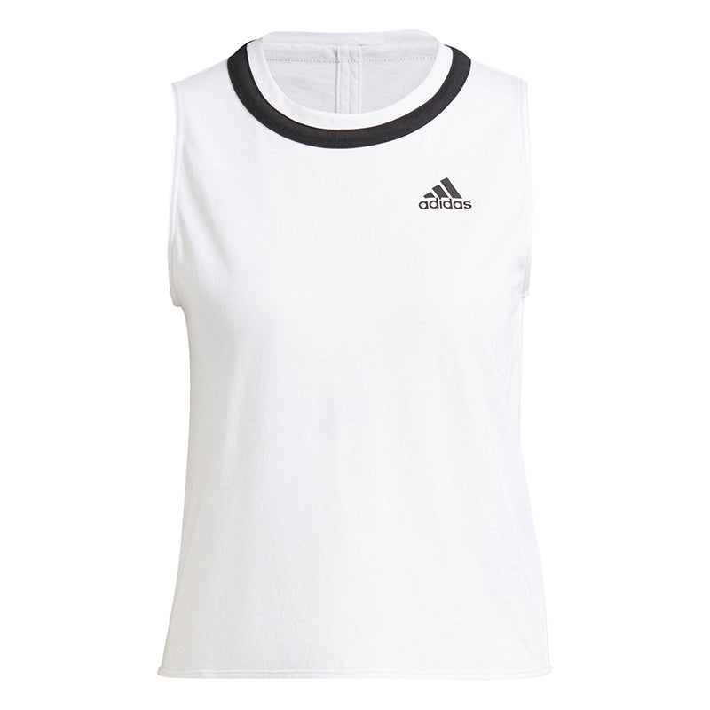 Adidas Club Knot Tank (W) (White)