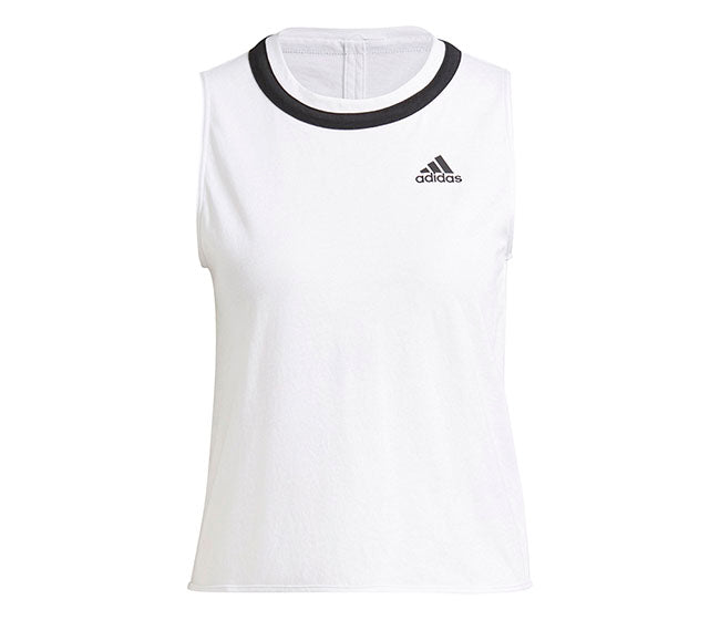 Adidas Club Knot Tank (W) (White)