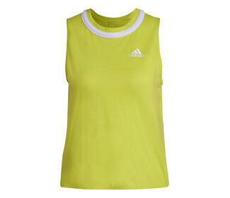 Adidas Club Knot Tank (W) (Yellow)