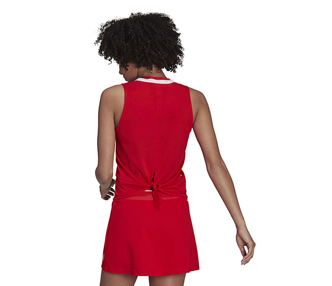 Adidas Club Knot Tank (W) (Red)