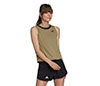 Adidas Club Knot Tank (W) (Olive)