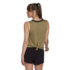 Adidas Club Knot Tank (W) (Olive)