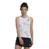 Adidas Club Graphic Tank (W) (White)