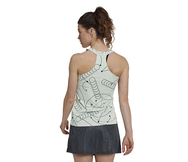 Adidas Club Graphic Tank (W) (Green)