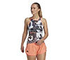 Adidas Club Graphic Tank (W) (White/Black)