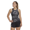 Adidas Club Graphic Tank (W) (Grey/Black)