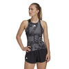 Adidas Club Graphic Tank (W) (Grey/Black)
