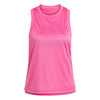 Adidas Double Layer Mesh Tank (W) (Pink)