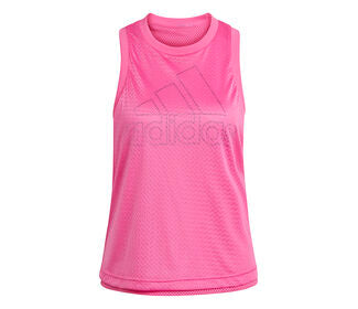 Adidas Double Layer Mesh Tank (W) (Pink)