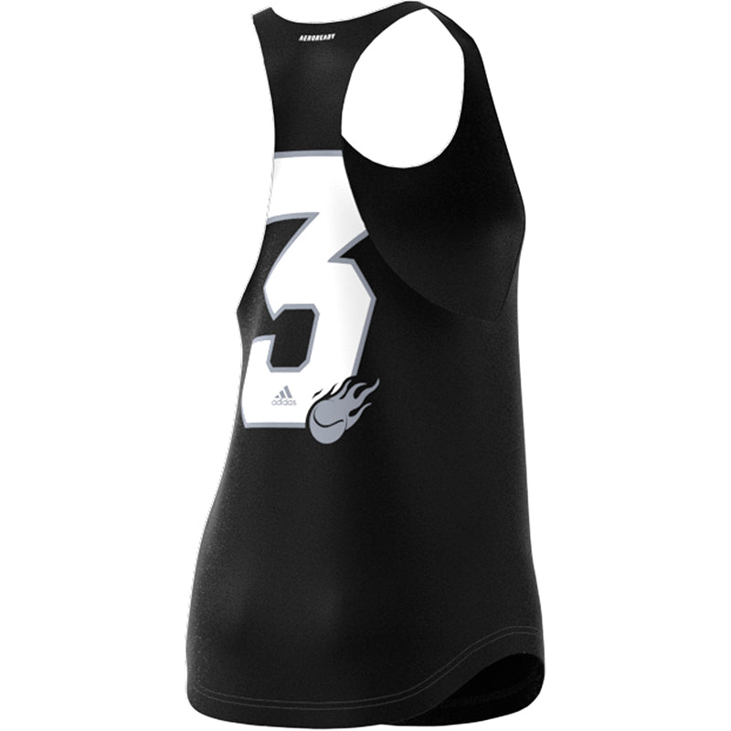 Adidas Bball Graphic Tank (W) (Black)