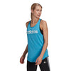 Adidas Essentials Linear Tank (W) (Blue)