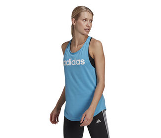 Adidas Essentials Linear Tank (W) (Blue)
