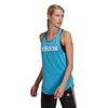 Adidas Essentials Linear Tank (W) (Blue)