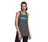 Adidas Essentials Linear Tank (W) (Dark Grey)