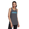 Adidas Essentials Linear Tank (W) (Dark Grey)