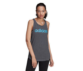 Adidas Essentials Linear Tank (W) (Dark Grey)