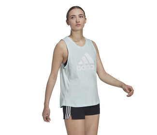 Adidas Essentials Big Logo Tank (W) (Light Blue)