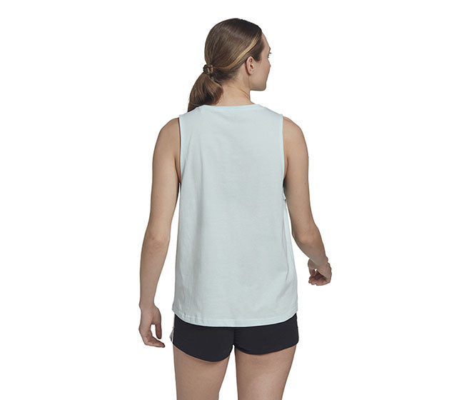 Adidas Essentials Big Logo Tank (W) (Light Blue)