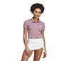 Adidas Clubhouse Premium Pique Polo (W) (Wonder Orchid)