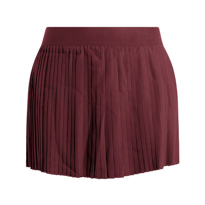 Adidas Club Pleated Skirt (W) (Maroon) Adidas