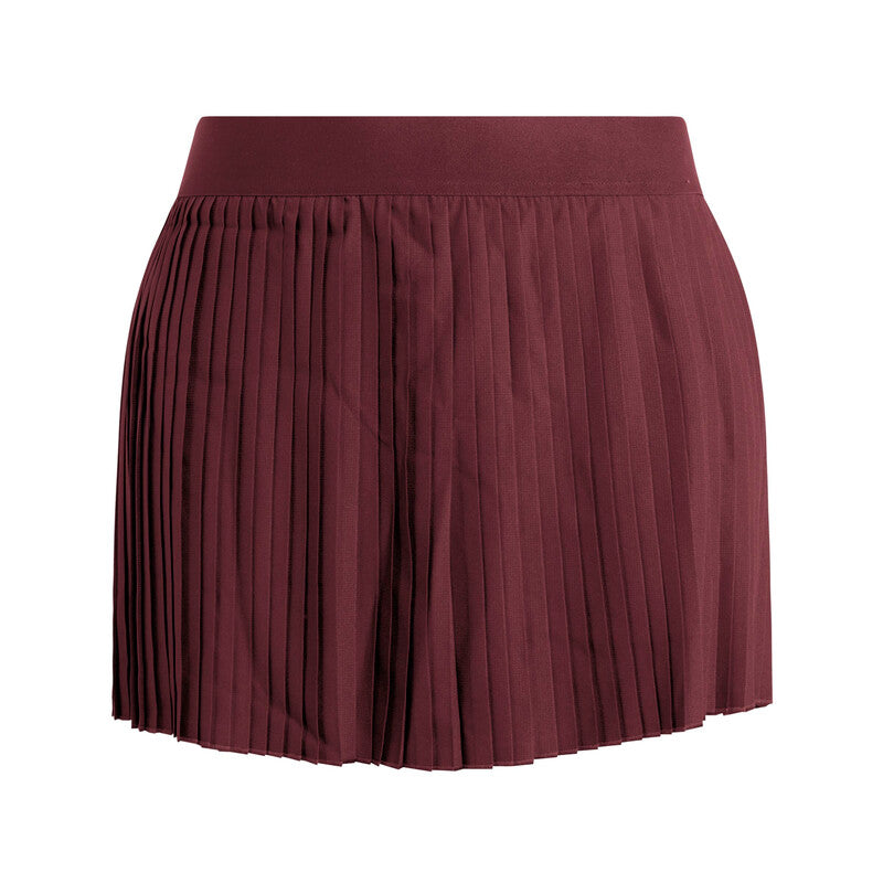 Adidas Club Pleated Skirt (W) (Maroon) Adidas