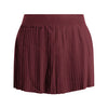 Adidas Club Pleated Skirt (W) (Maroon)