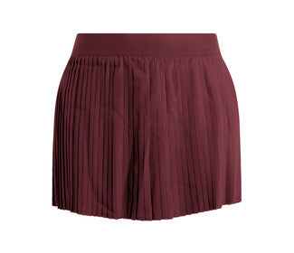 Adidas Club Pleated Skirt (W) (Maroon)