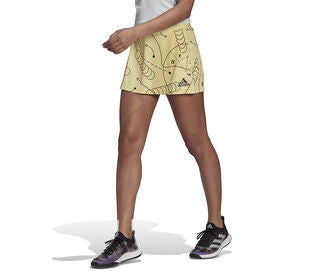 Adidas Club Graphic Skirt (W) (Almost Yellow)