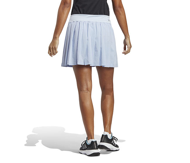 Adidas Premium Clubhouse Pleated Skirt (W) (Blue Dawn)