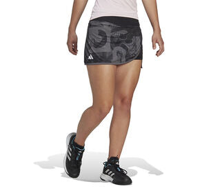 Adidas Club Graphic Skirt (W) (Grey/Black)