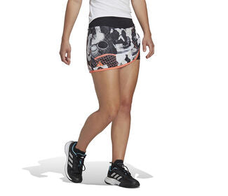 Adidas Club Graphic Skirt (W) (White/Black)
