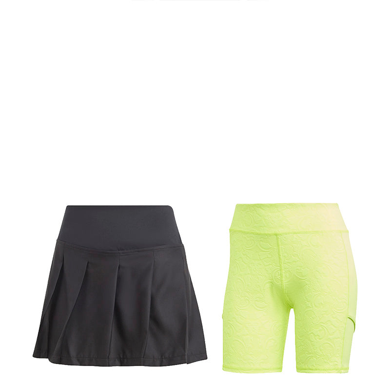 Adidas London Pro Pleated Skirt (W) (Black)