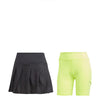 Adidas London Pro Pleated Skirt (W) (Black)