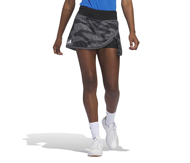 Adidas Club Graphic Skirt (W) (Grey)