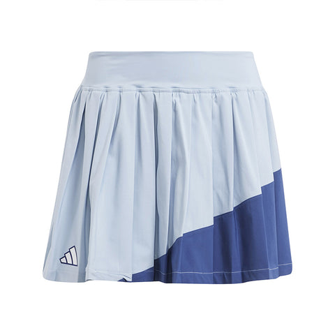 Adidas Clubhouse Pleated Skirt (W) (Blue)