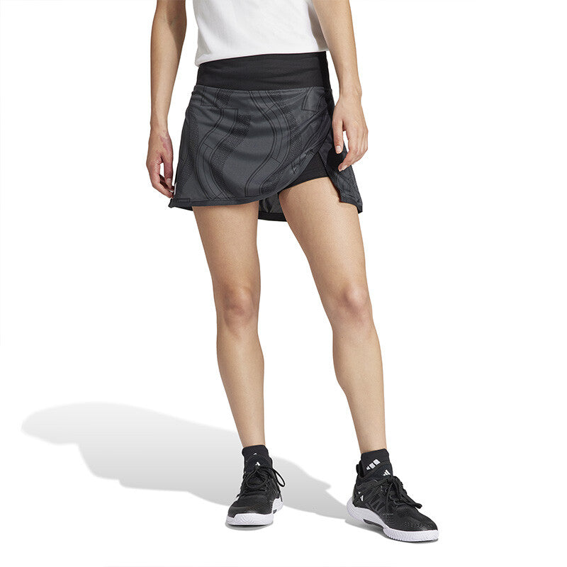 Adidas Club Graphic Skirt (W) (Carbon/Black)