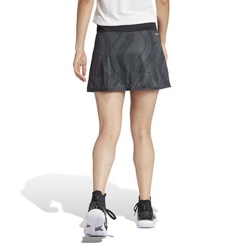 Adidas Club Graphic Skirt (W) (Carbon/Black)