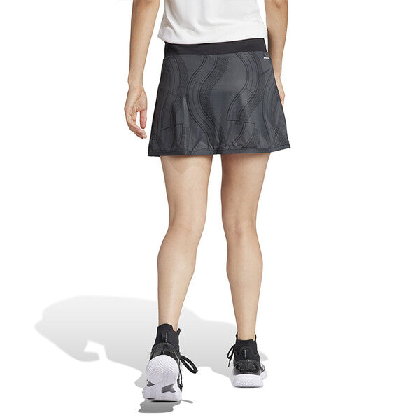 Adidas Club Graphic Skirt (W) (Carbon/Black)