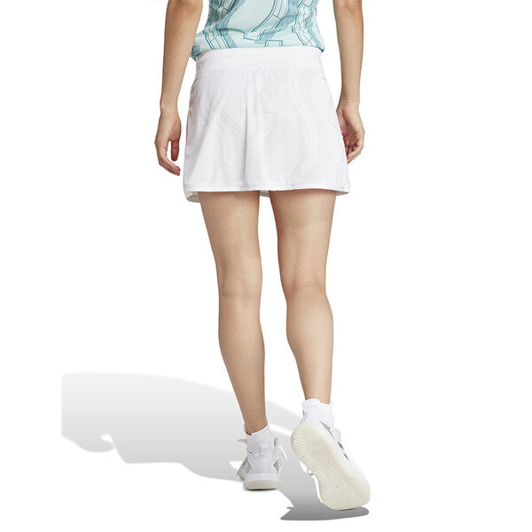 Adidas Club Graphic Skirt (W) (White/Grey)