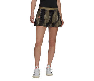 Adidas Printed Match Skirt Primeblue (W) (Olive)