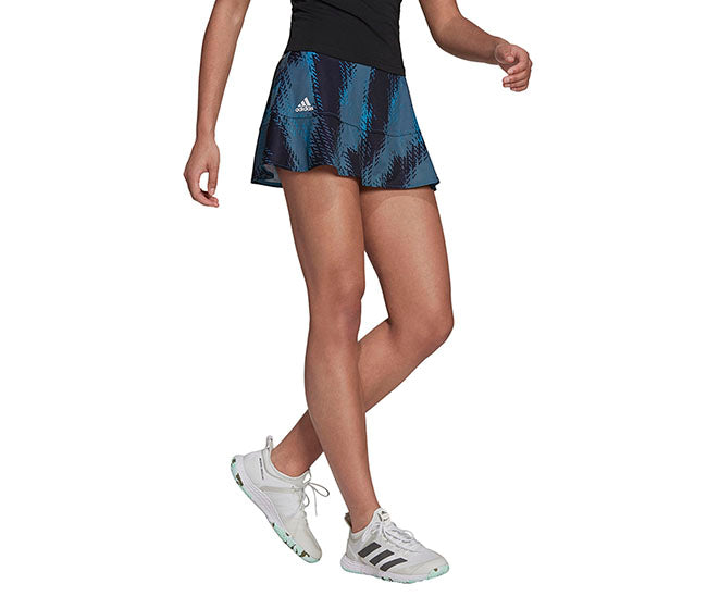 Adidas Printed Match Skirt Primeblue (W) (Aqua)