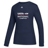 Adidas Usta Amplifier Long Sleeve Tee (W) (Navy)