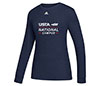 Adidas Usta Amplifier Long Sleeve Tee (W) (Navy)