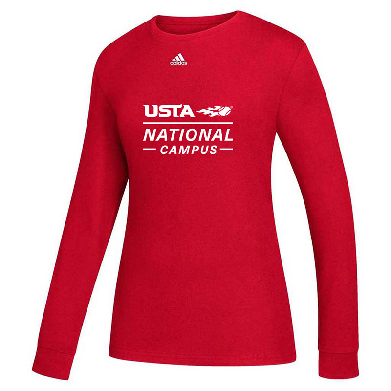 Adidas Usta Amplifier Long Sleeve Tee (W) (Red)