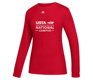 Adidas Usta Amplifier Long Sleeve Tee (W) (Red)