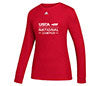 Adidas Usta Amplifier Long Sleeve Tee (W) (Red)