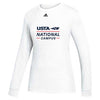 Adidas Usta Amplifier Long Sleeve Tee (W) (White)