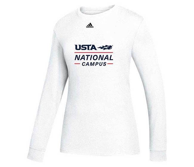 Adidas Usta Amplifier Long Sleeve Tee (W) (White)
