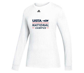 Adidas Usta Amplifier Long Sleeve Tee (W) (White)
