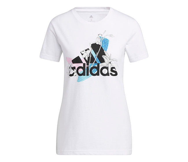 Adidas Nini Graphic Tee (W) (White)